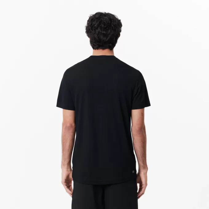 Slim Fit åndbar Piqué Sport T-shirt