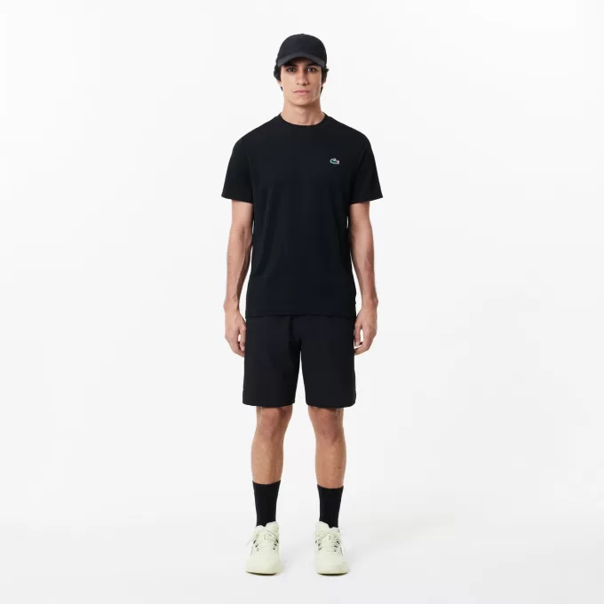 Slim Fit åndbar Piqué Sport T-shirt