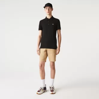 Slim fit Stretch Bomuld Piqué Grå Crocodile Polo Shirt