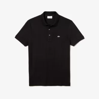 Slim fit Stretch Bomuld Piqué Grå Crocodile Polo Shirt