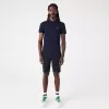 Slim fit Stretch Bomuld Piqué Grå Crocodile Polo Shirt