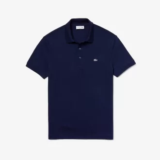 Slim fit Stretch Bomuld Piqué Grå Crocodile Polo Shirt
