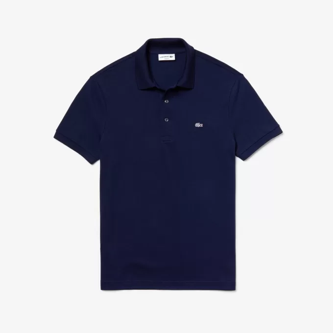 Slim fit Stretch Bomuld Piqué Grå Crocodile Polo Shirt