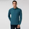 Smart Paris langærmet stretch bomulds poloshirt