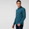 Smart Paris langærmet stretch bomulds poloshirt