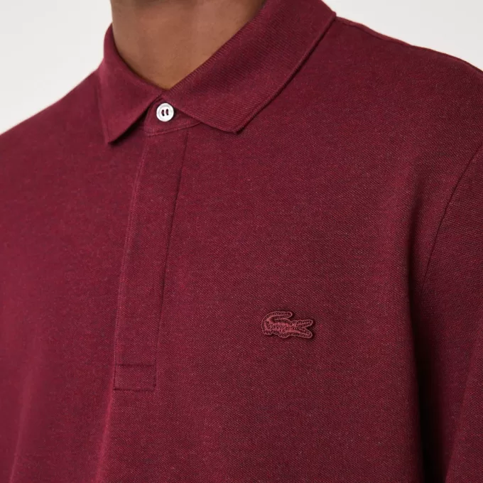 Smart Paris langærmet stretch bomulds poloshirt