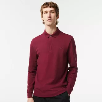 Smart Paris langærmet stretch bomulds poloshirt