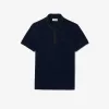 Smart Paris poloshirt med regulær pasform i kontrasthals