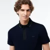 Smart Paris poloshirt med regulær pasform i kontrasthals