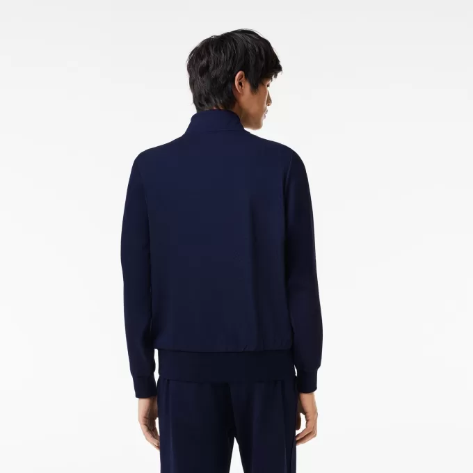 Sport sweatshirt med lynlås i genbrugsfiber