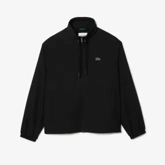 Sportsuitjakke med aftagelig hætte