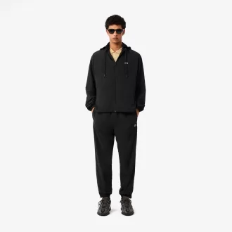Sportsuitjakke med aftagelig hætte