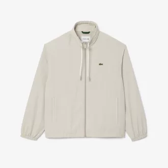 Sportsuitjakke med aftagelig hætte