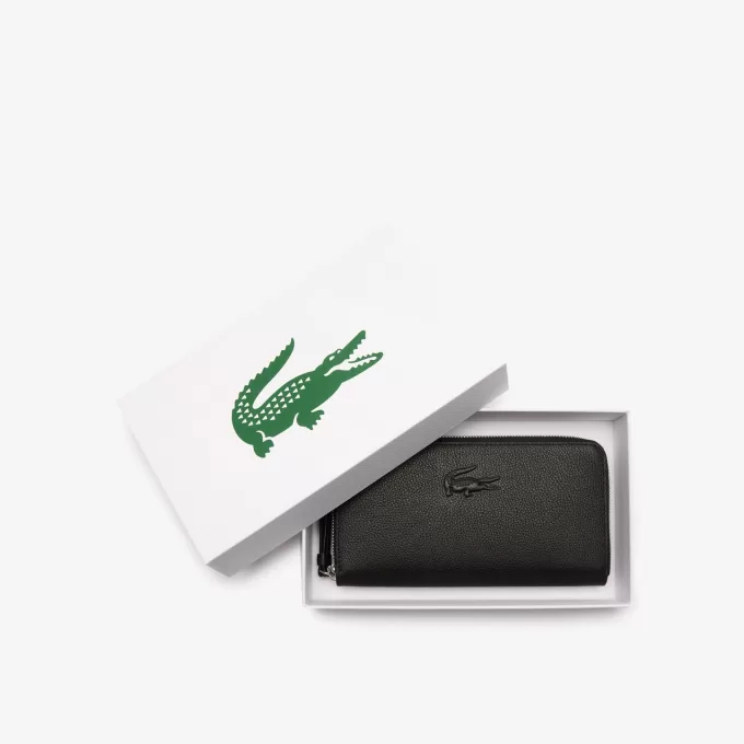 Stor Byret Læder Billfold