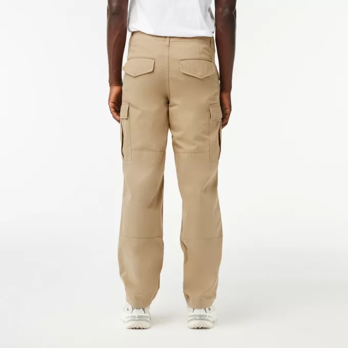 Straight Fit bomuld Cargo Bukser
