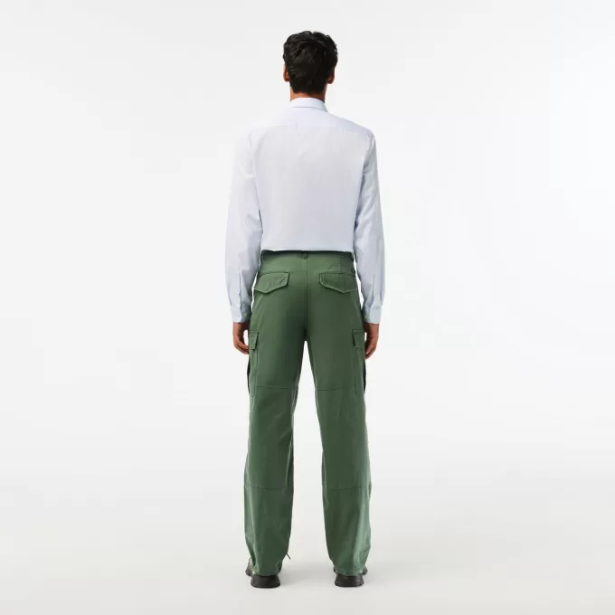 Straight Fit bomuld Cargo Bukser