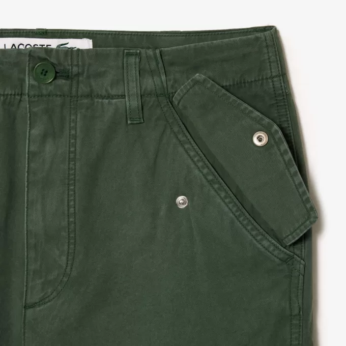 Straight Fit bomuld Cargo Bukser