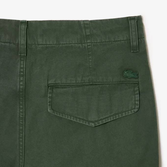 Straight Fit bomuld Cargo Bukser