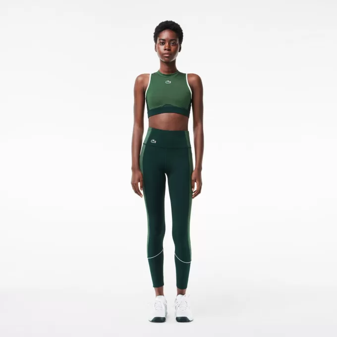 Stretch sport leggings med lommer