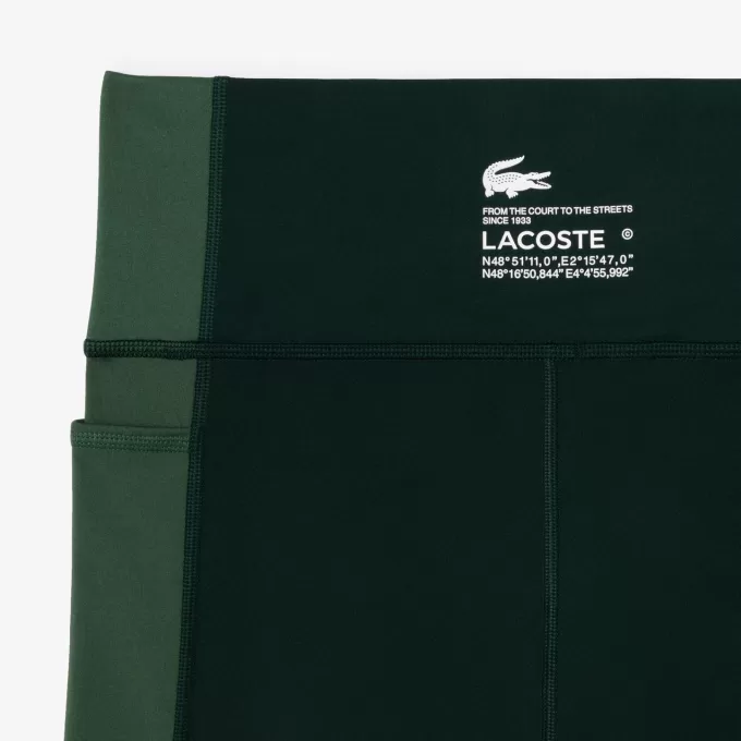 Stretch sport leggings med lommer