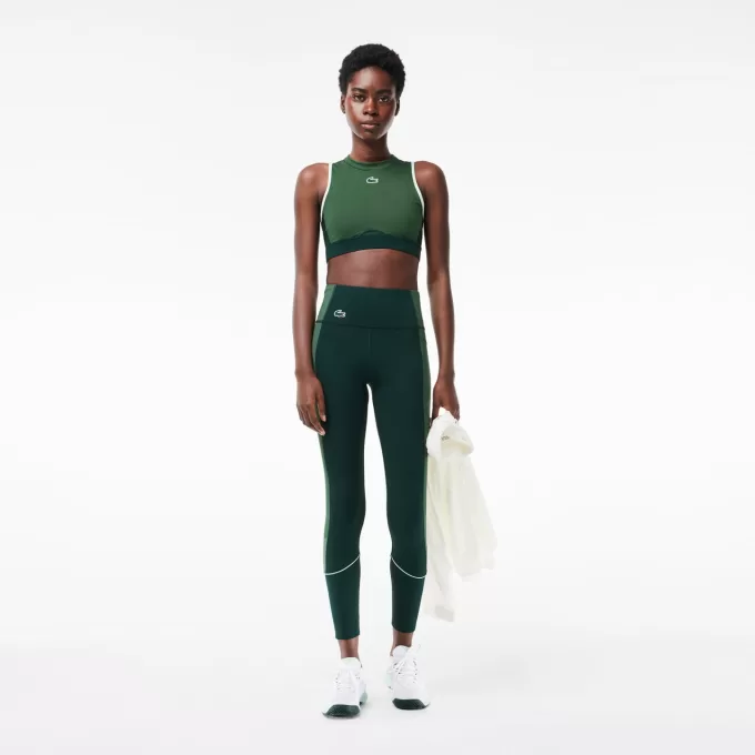 Stretch sport leggings med lommer