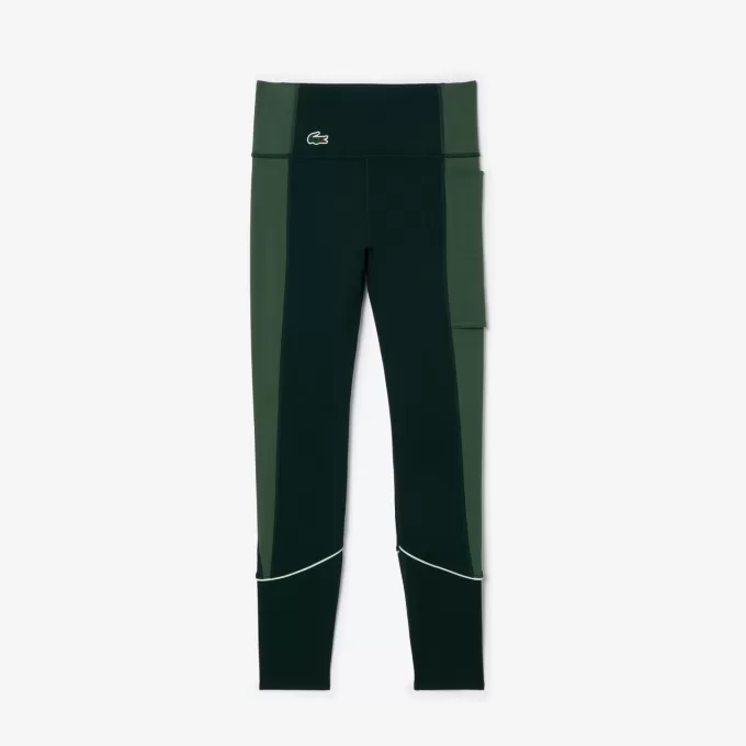 Stretch sport leggings med lommer