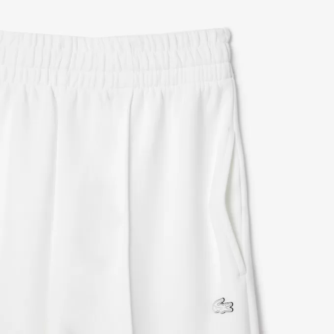 Sweatpants i bomuld med tryk