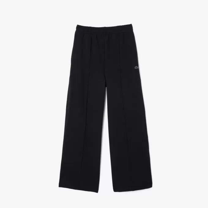 Sweatpants i bomuld med tryk