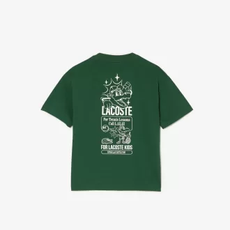 T-shirt af mærket bomuldsjersey