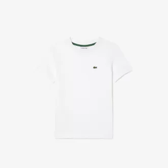 T-shirt i almindelig bomuldsjersey