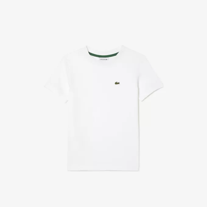 T-shirt i almindelig bomuldsjersey