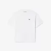 T-shirt i blød bomuld med afslappet pasform