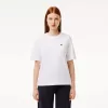T-shirt i blød bomuld med afslappet pasform
