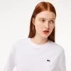 T-shirt i blød bomuld med afslappet pasform
