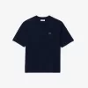 T-shirt i blød bomuld med afslappet pasform