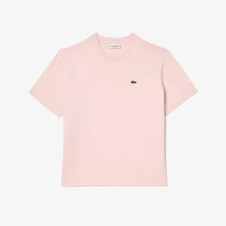 T-shirt i blød bomuld med afslappet pasform