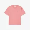 T-shirt i blød bomuld med afslappet pasform