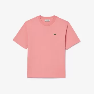 T-shirt i blød bomuld med afslappet pasform