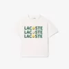 T-shirt i bomuld med afslappet pasform