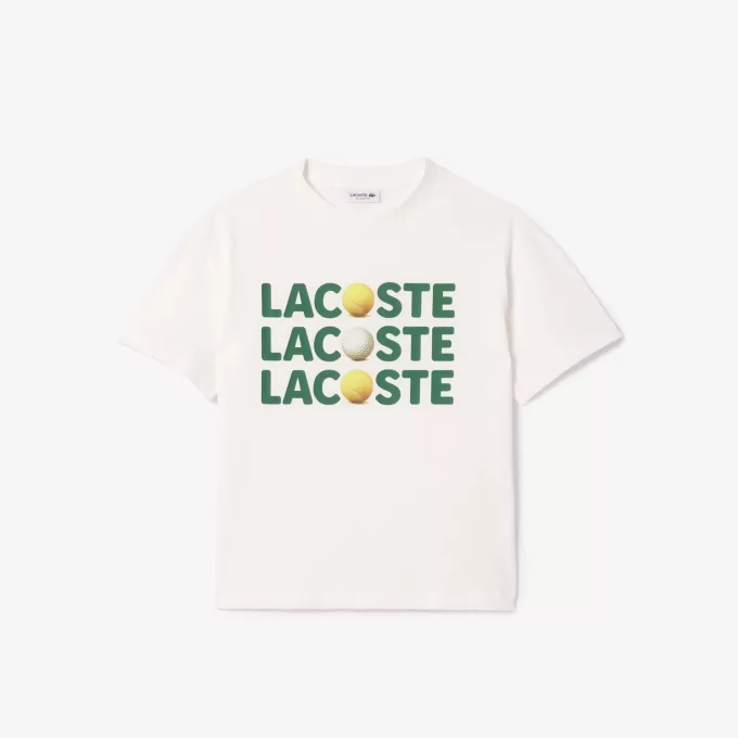 T-shirt i bomuld med afslappet pasform