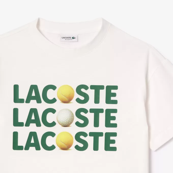 T-shirt i bomuld med afslappet pasform
