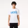 T-shirt i bomuld med kontrastmærke
