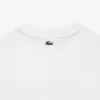 T-shirt i bomuld med krokodilletryk