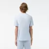 T-shirt i bomuld med signaturtryk
