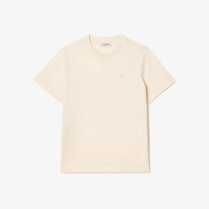 T-shirt i bomuld med tryk