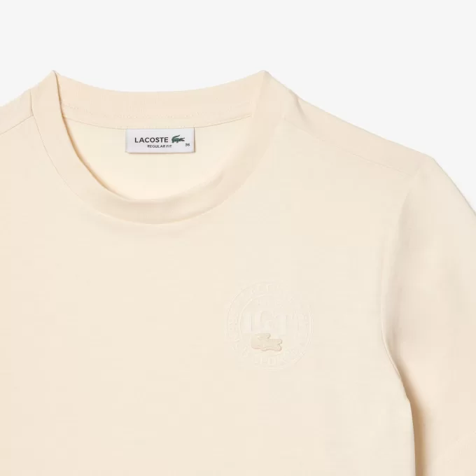 T-shirt i bomuld med tryk