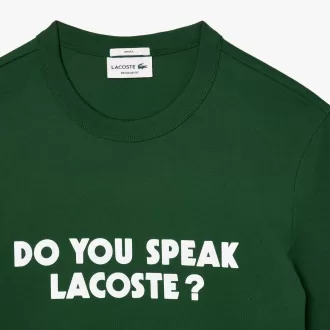 T-shirt i bomuld med tryk