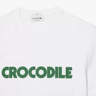 T-shirt i bomuld med tryk