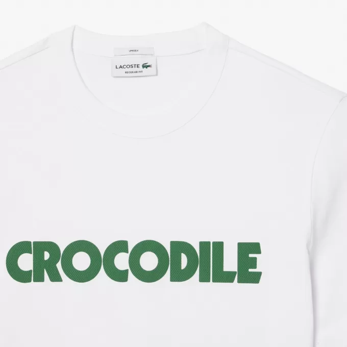 T-shirt i bomuld med tryk