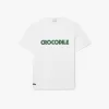 T-shirt i bomuld med tryk